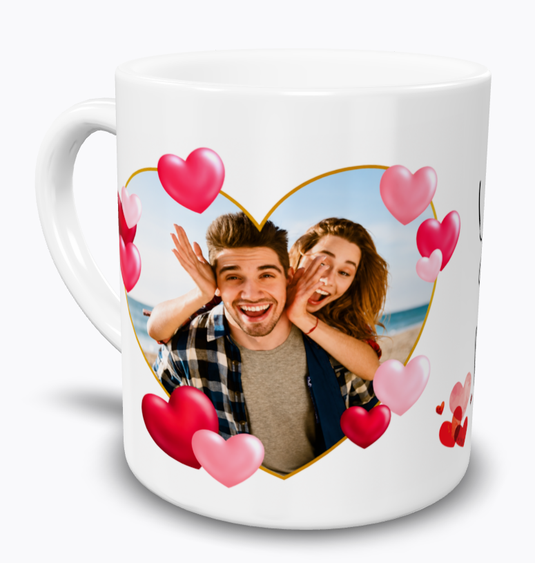 You & I Personalized Couple Photo Mug by TheMugProjekt | 101