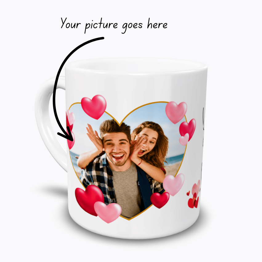 You & I Personalized Couple Photo Mug by TheMugProjekt | 101