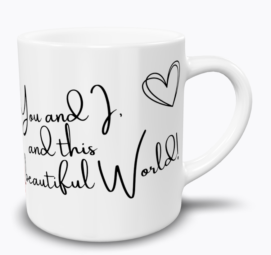 Personalized Couple Photo Mug | Custom Romantic Coffee Mug for Boyfriend Girlfriend | Valentine's Day Gift | Couples Keepsake 102