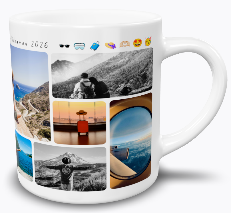 The Travelogue Mug | Custom Travelogue Mug | 106