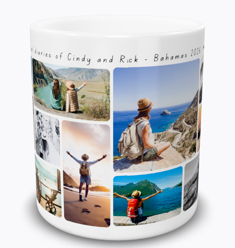 The Travelogue Mug | Custom Travelogue Mug | 106
