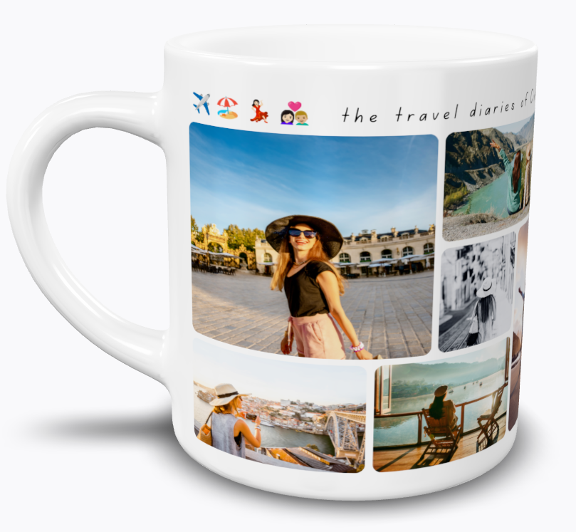 The Travelogue Mug | Custom Travelogue Mug | 106