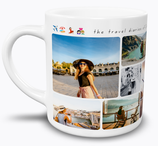 The Travelogue Mug | Custom Travelogue Mug | 106