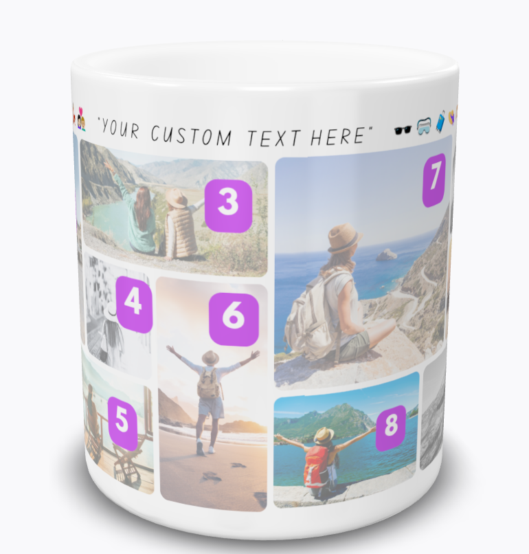 The Travelogue Mug | Custom Travelogue Mug | 106