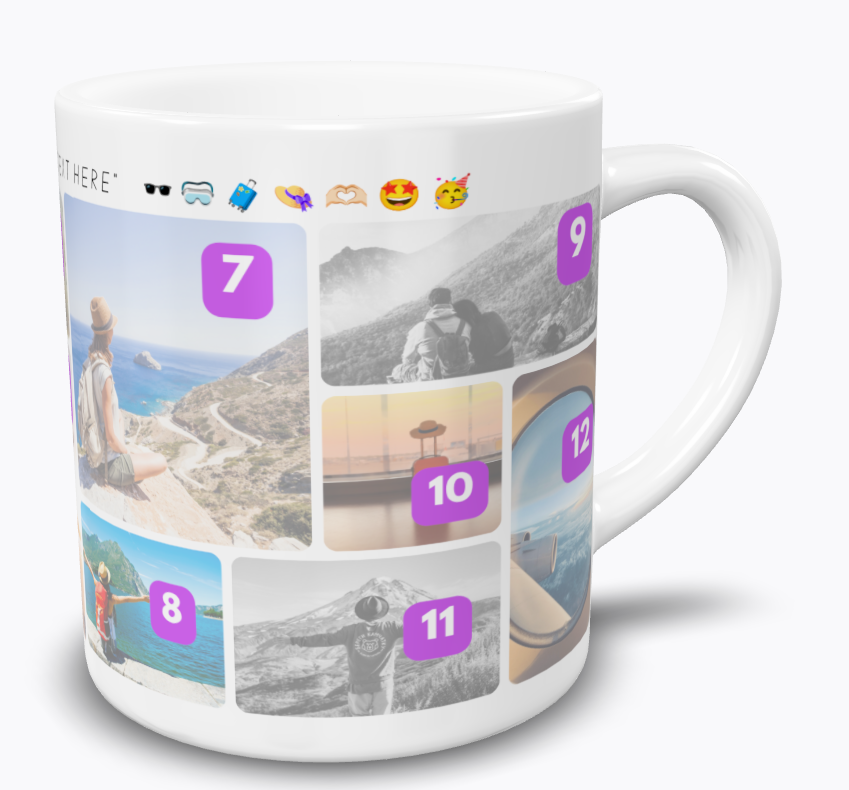 The Travelogue Mug | Custom Travelogue Mug | 106