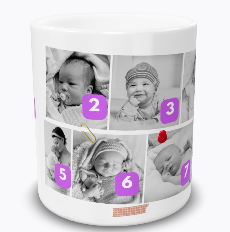Cute Baby Birthday Mug | Happy Birthday Mug for first birthday | 109