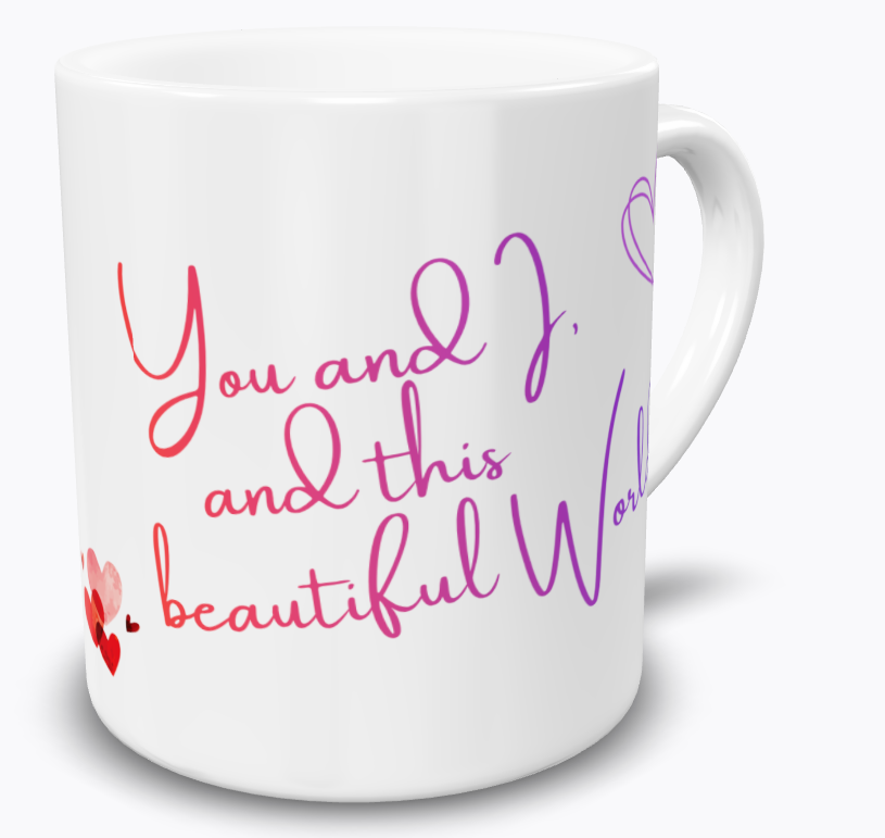 Personalized Couple Photo Mug | Custom Romantic Coffee Mug for Boyfriend Girlfriend | Valentine's Day Gift | Couples Keepsake 103