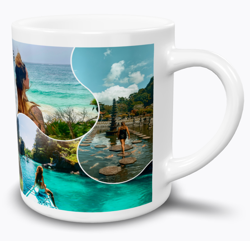 Personalized Travel Photo Mug #104 , Custom Vacation Mug, Travel Memory Mug, Travel Lover Gift, Wanderlust Coffee Cup, Adventure Keepsake, Photo Mug